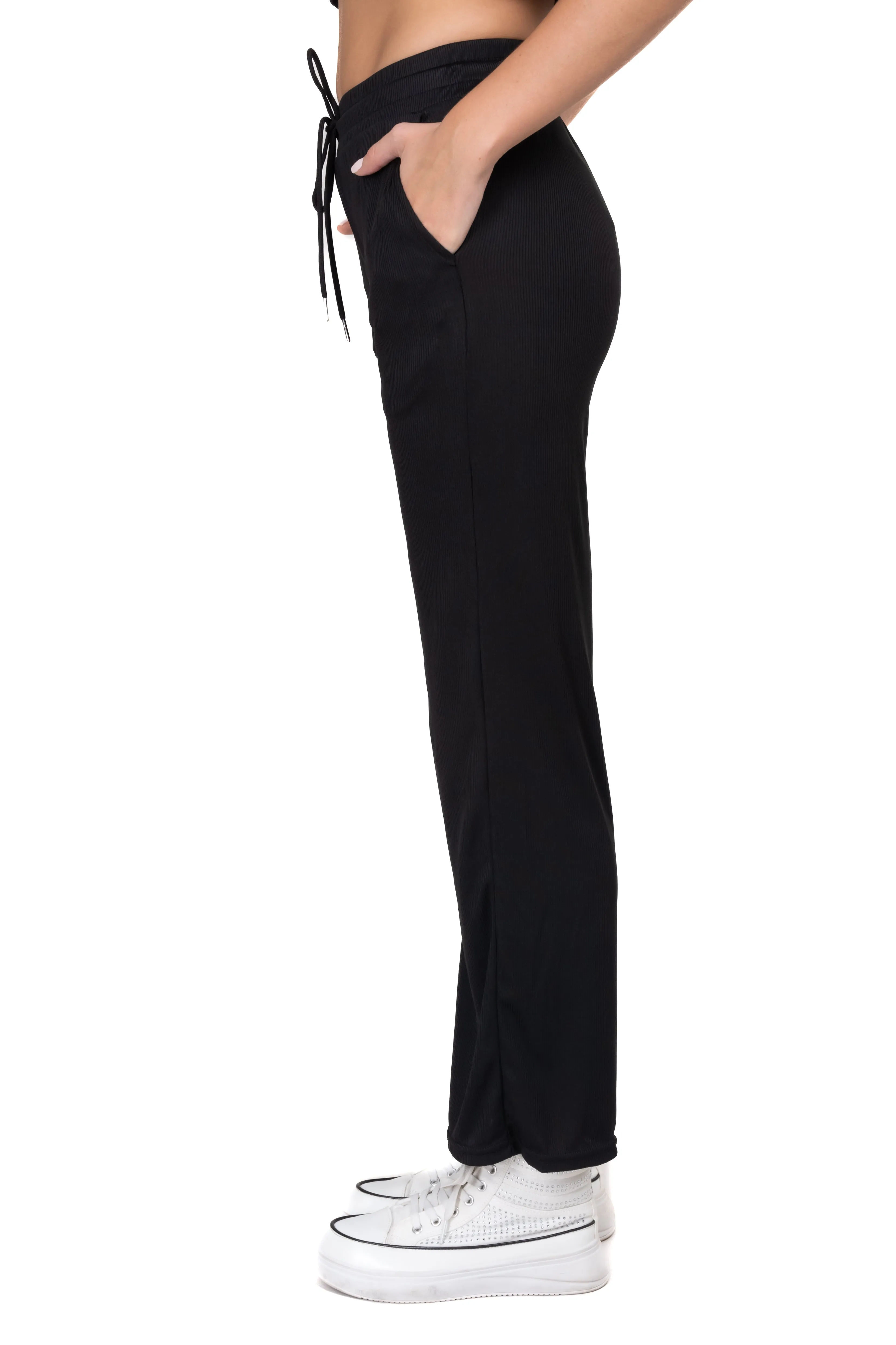 Pantalón wide leg acanalado sold by Shasa product image thumbnail 3