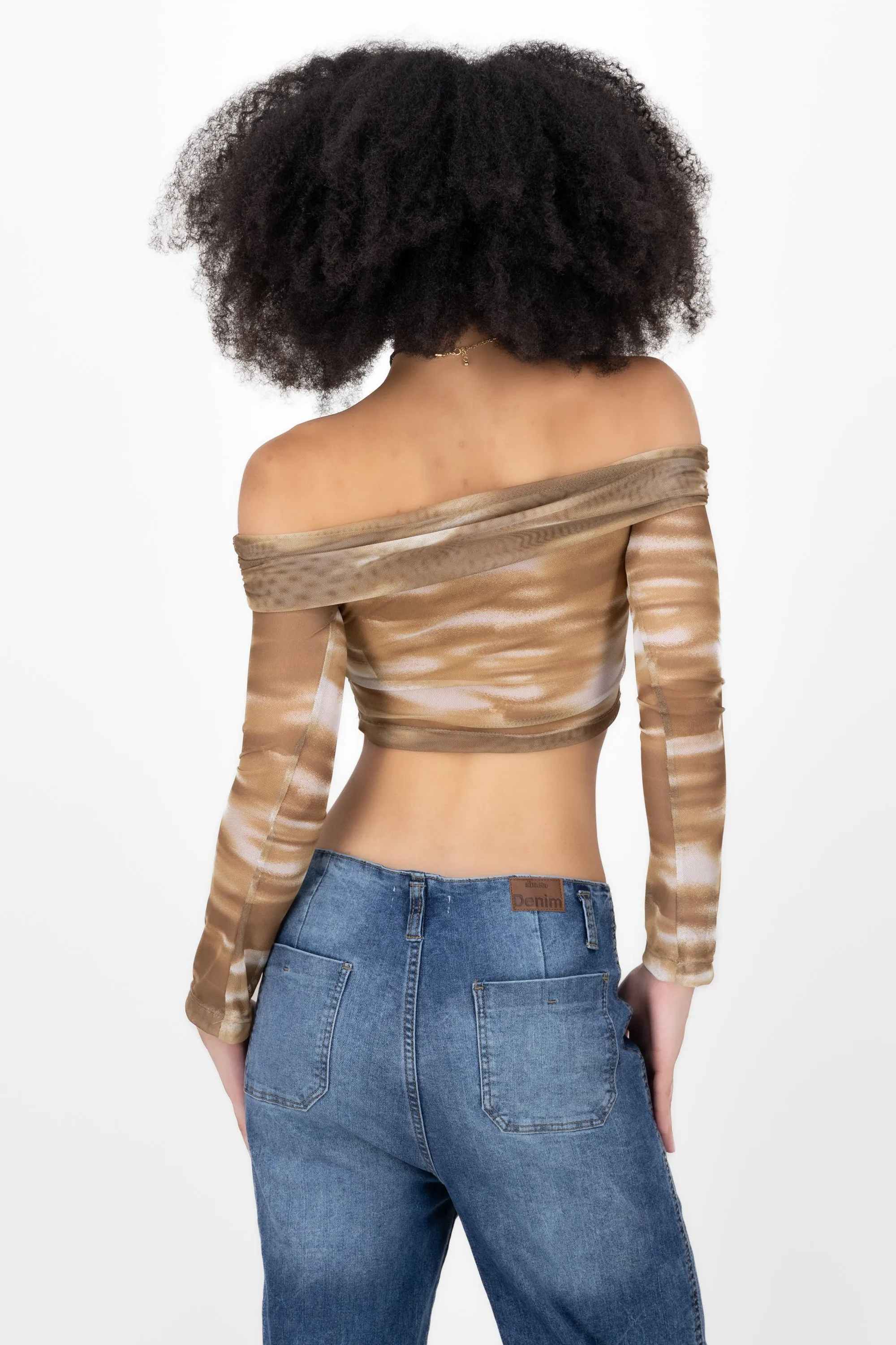 Top Mesh Detalle Estampado sold by Shasa product image thumbnail 4