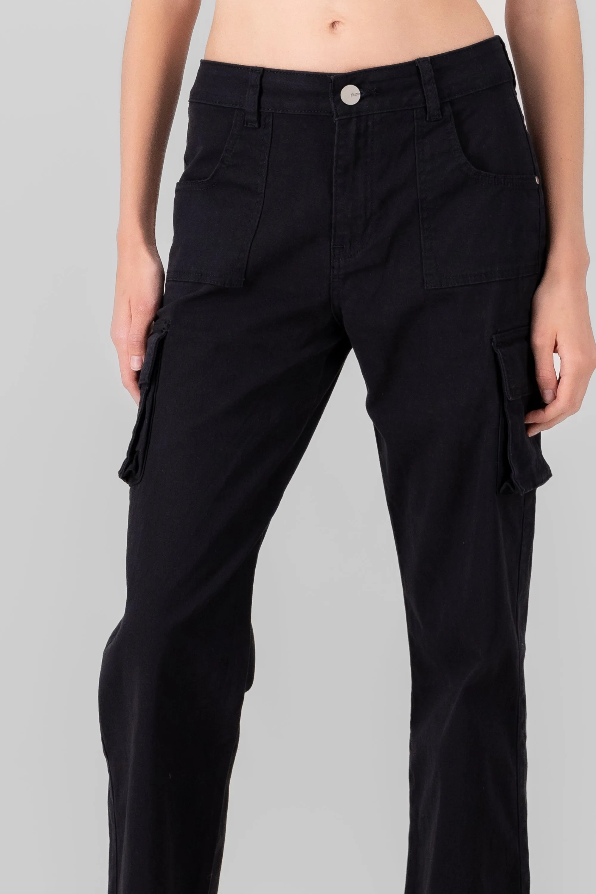 Jeans cargo straight monocolor sold by Shasa product image thumbnail 5