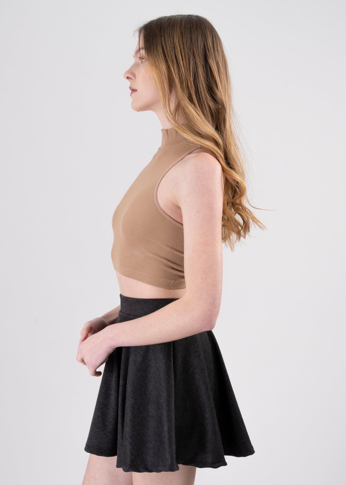 Tank top cuello alto liso sold by Shasa product image thumbnail 3