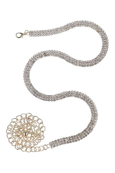 Cinturón cadena pedrería sold by Shasa product image thumbnail 3