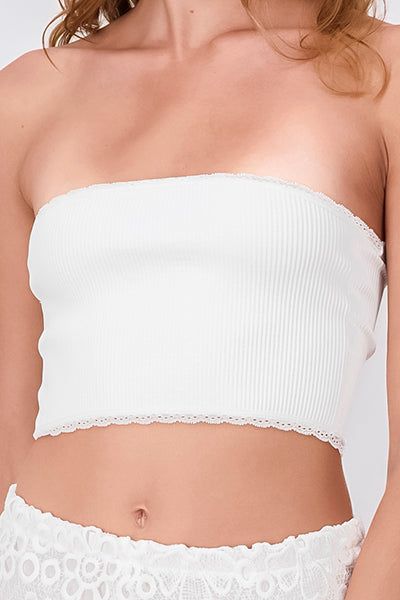 Top strapless liso encaje sold by Shasa product image thumbnail 5