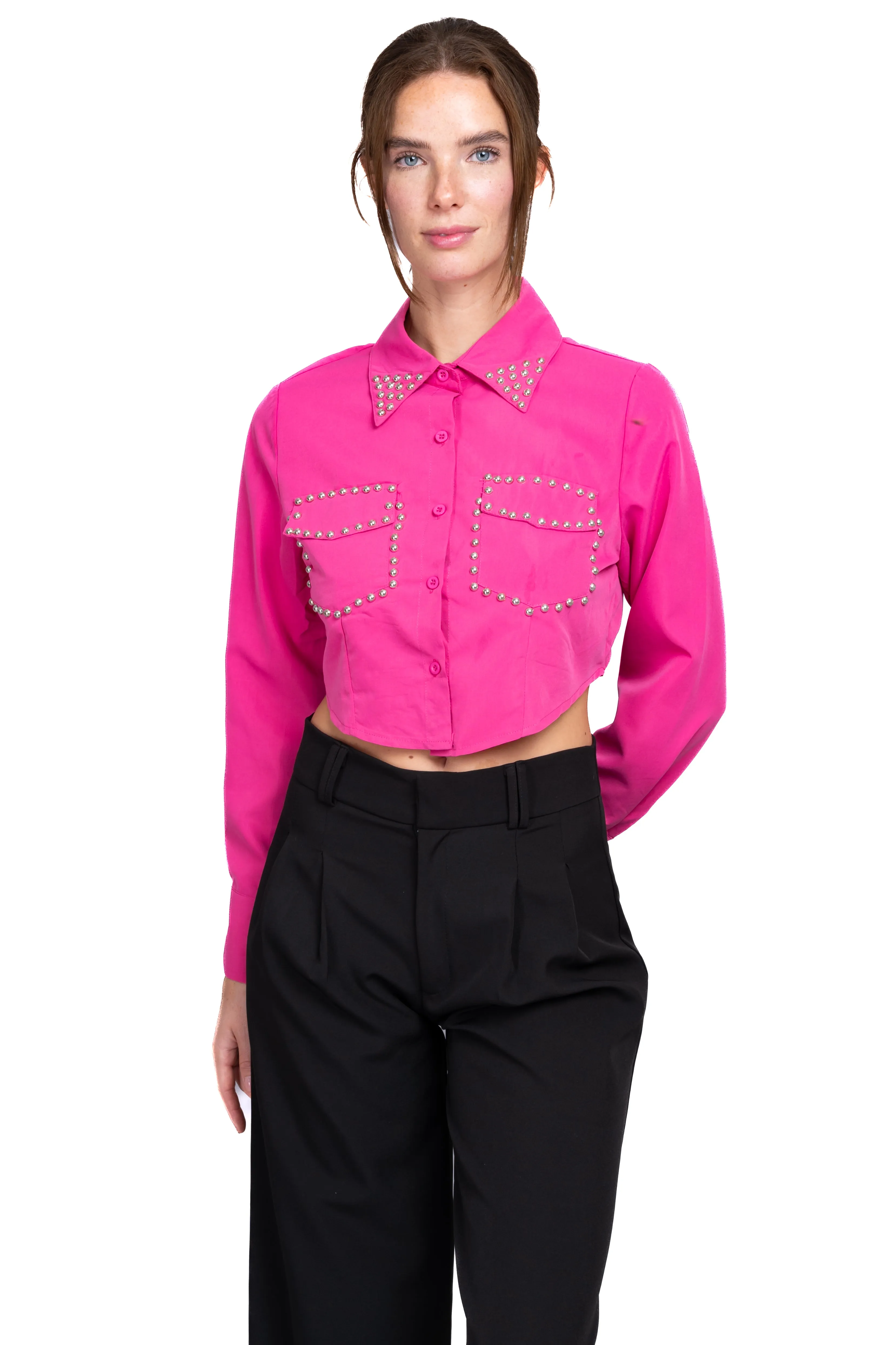 Camisa bolsas detalle brillos sold by Shasa product image thumbnail 2