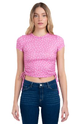 Top rib estampado flores sold by Shasa