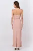 Vestido Maxi Cruzado Abertura Flores sold by Shasa