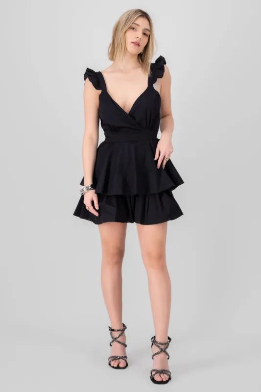 Vestido Tirantes Detalle Olanes sold by Shasa