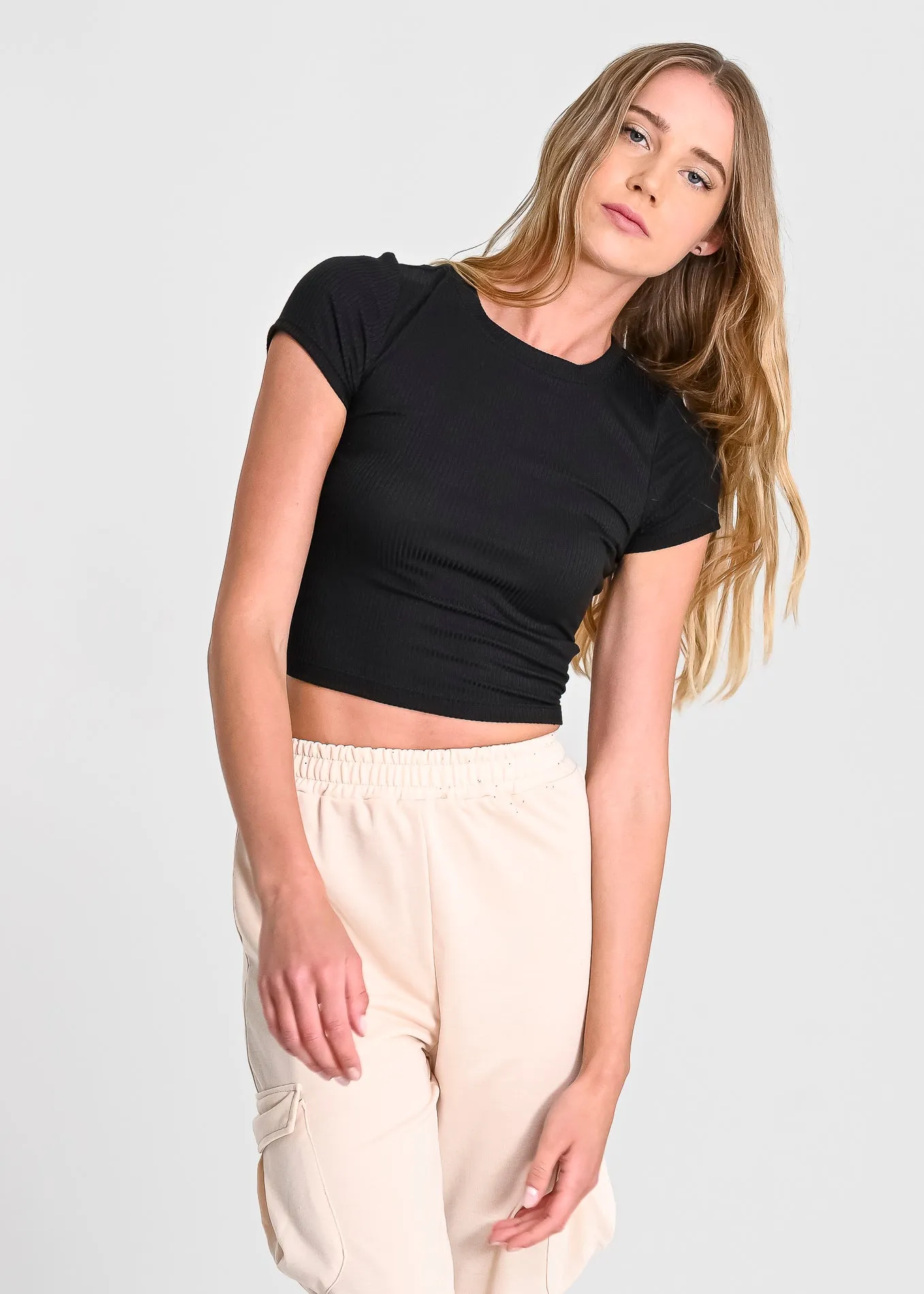 Top manga corta textura sold by Shasa product image thumbnail 5