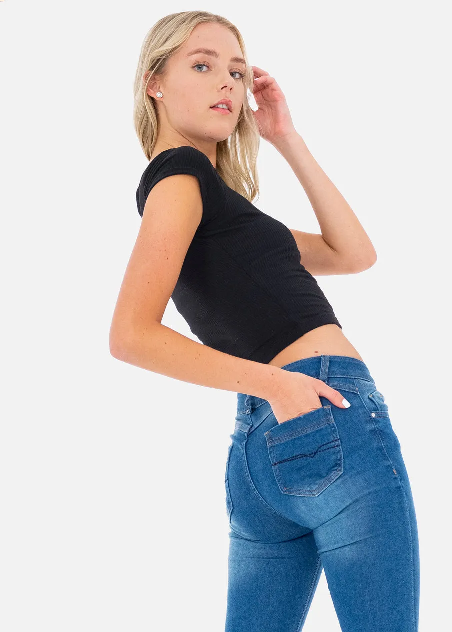 Top manga corta textura sold by Shasa product image thumbnail 3