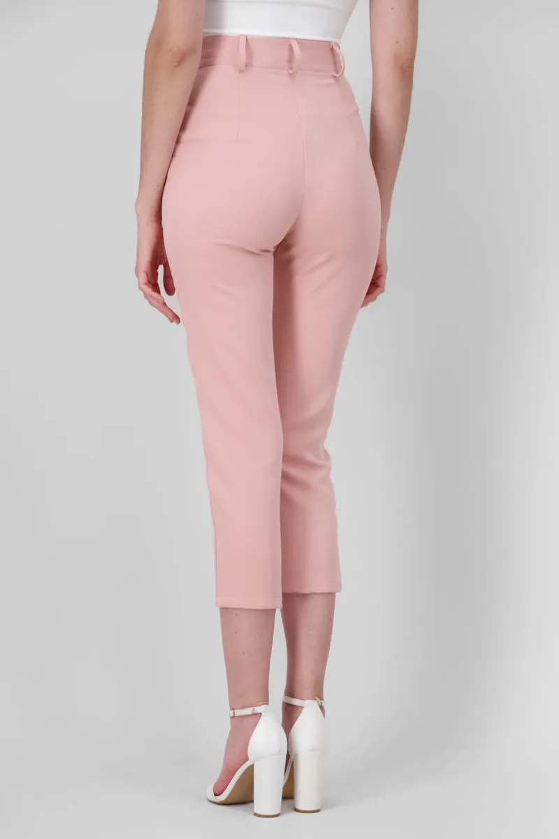 Pantalón Cintura Alta Capri Bolsas sold by Shasa product image thumbnail 4