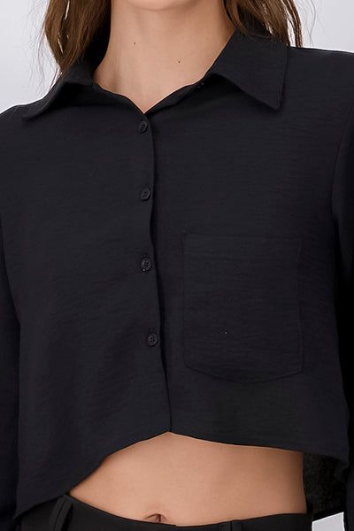 Camisa crop bolsillo sold by Shasa product image thumbnail 5