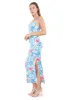 Vestido maxi tropical tirantes delgados sold by Shasa