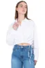 Camisa crop elástico cintas sold by Shasa