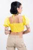 Crop Top Halter Manga Corta Globo sold by Shasa