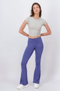 Leggings flare pretina ancha sold by Shasa