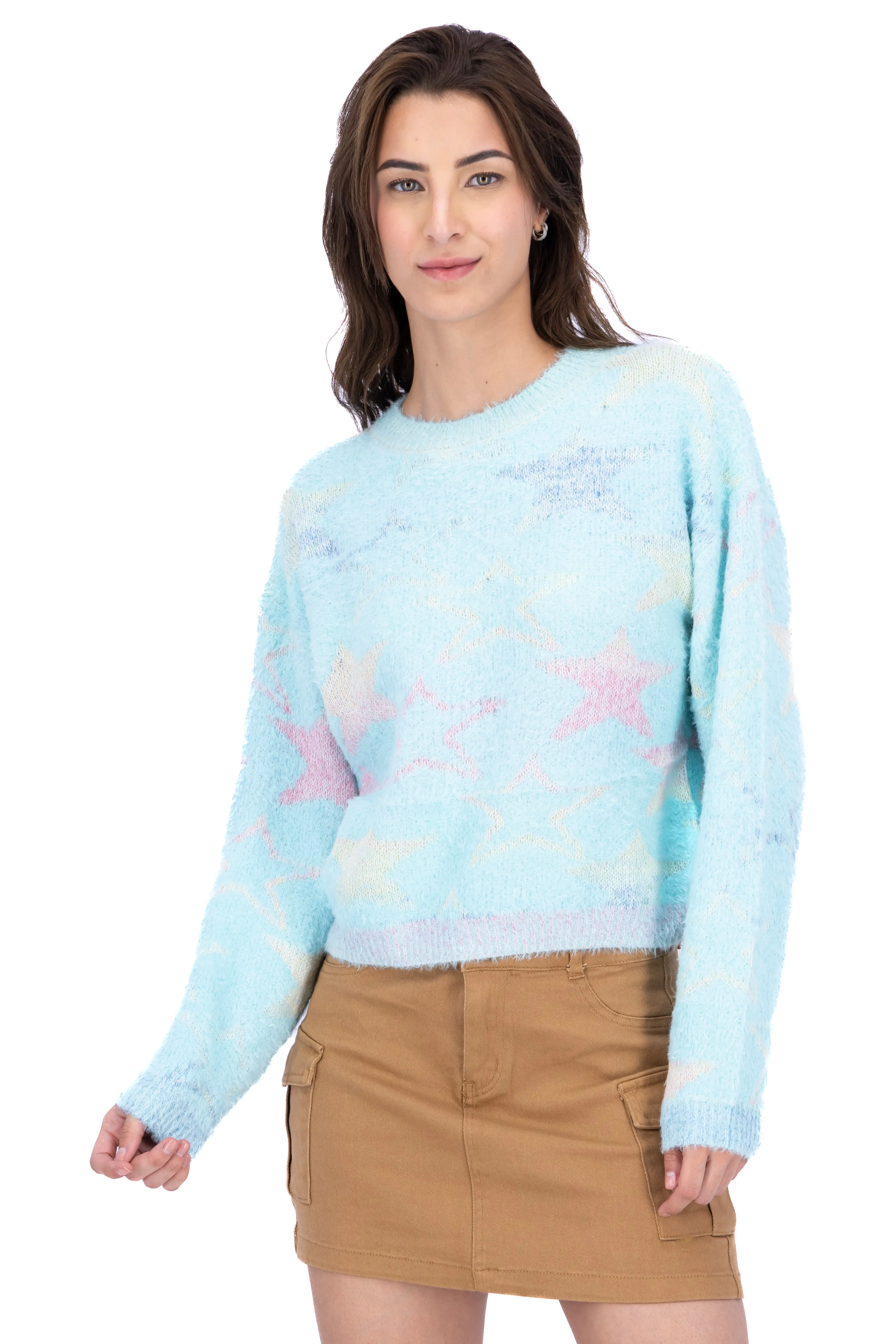 Suéter tejido estrellas sold by Shasa