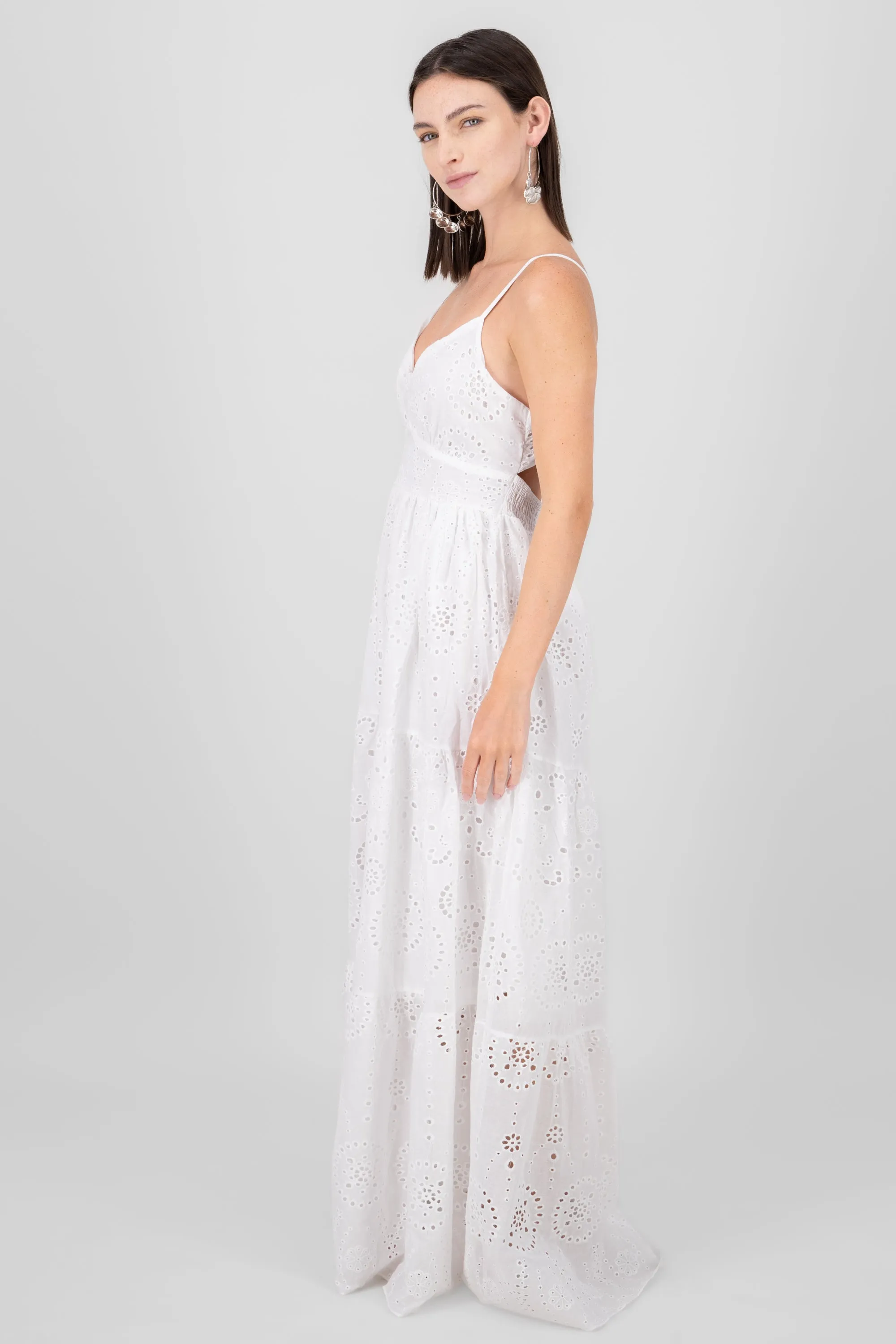 Vestido maxi textura bordado sold by Shasa product image thumbnail 3