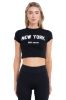 Top manga corta New York sold by Shasa