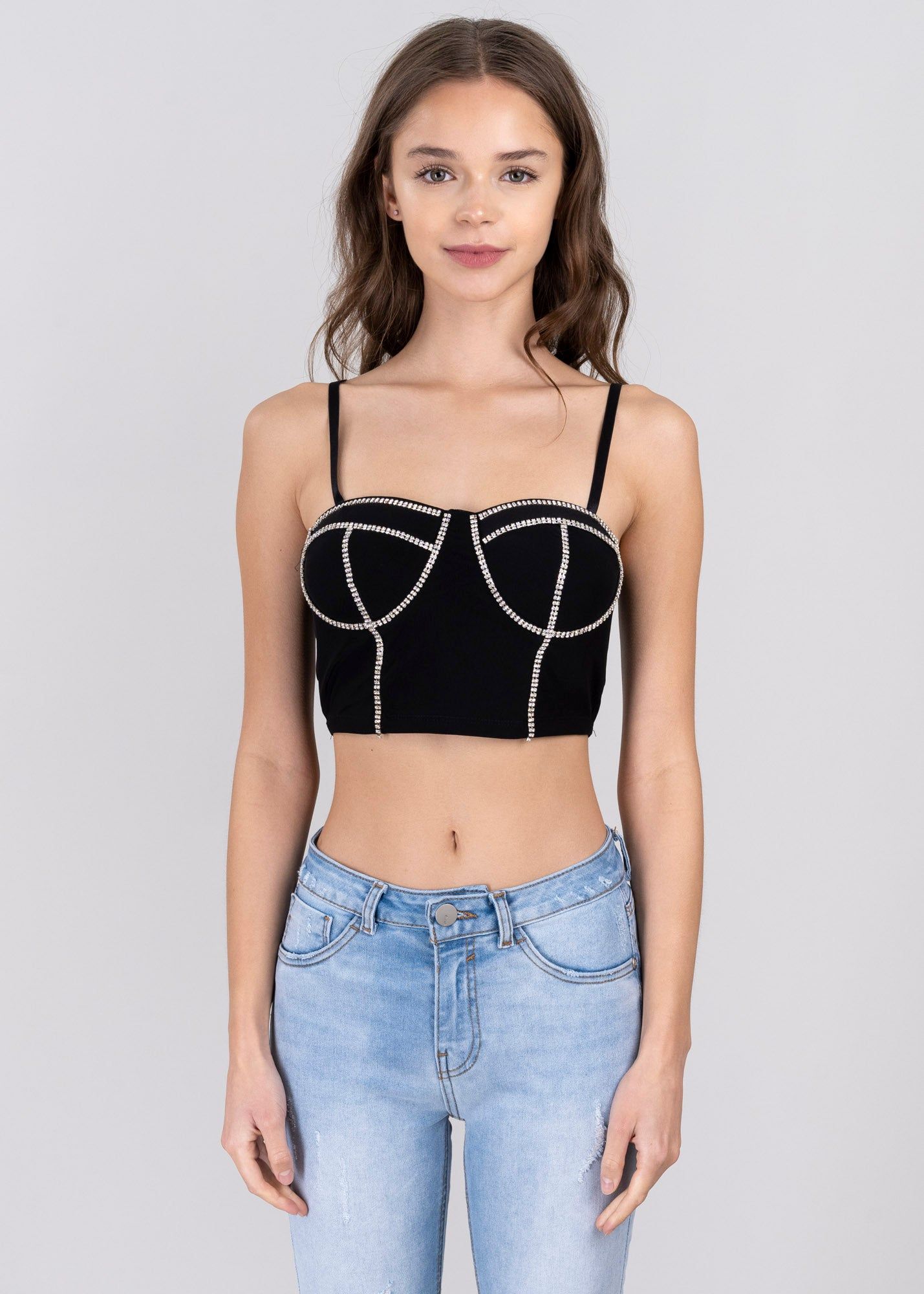 Top bustier brillos sold by Shasa product image thumbnail 2