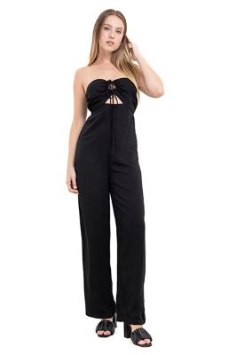 Jumpsuit strapless cut out pecho sold by Shasa