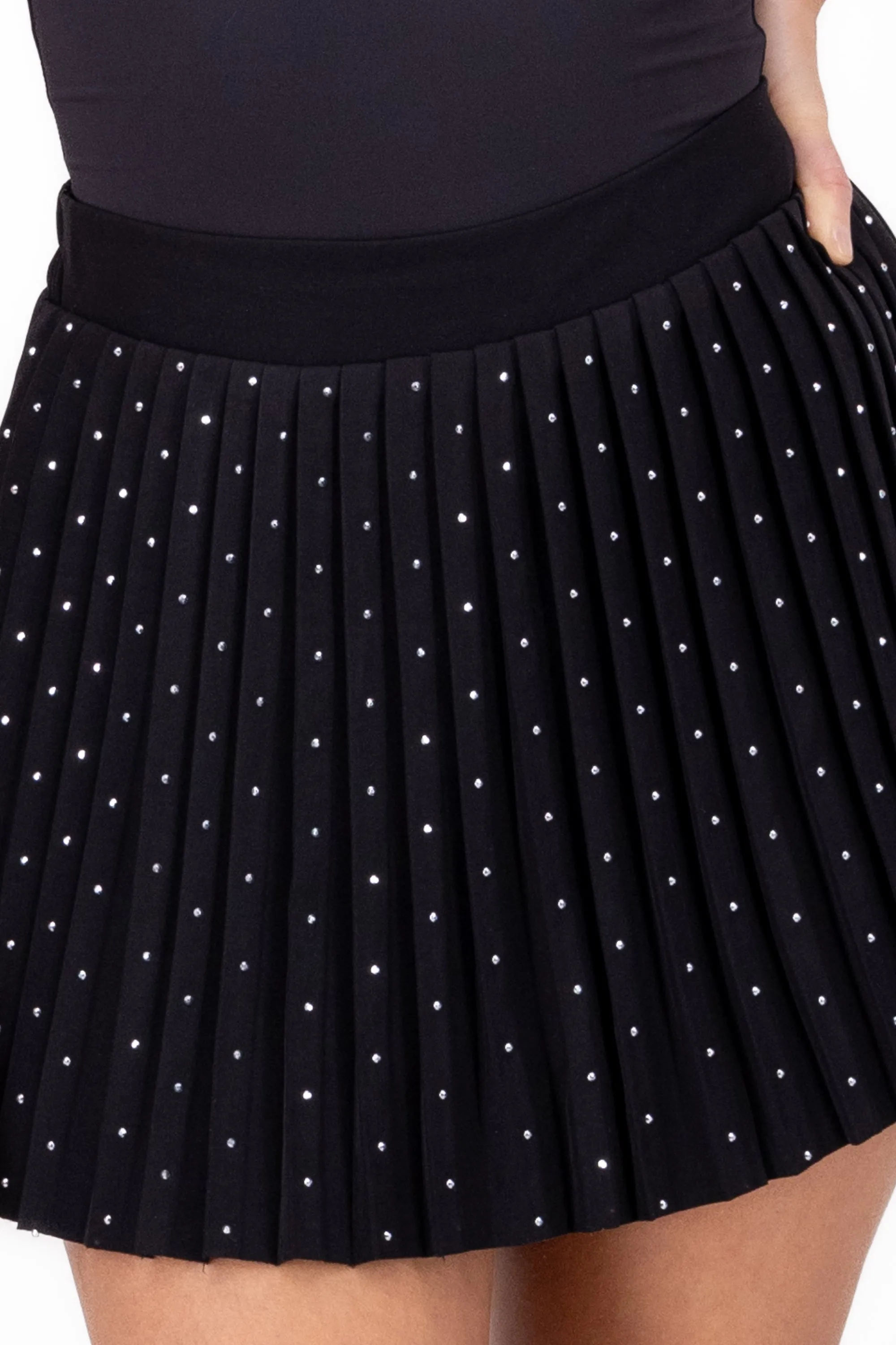 Falda short tableada con brillos sold by Shasa product image thumbnail 5