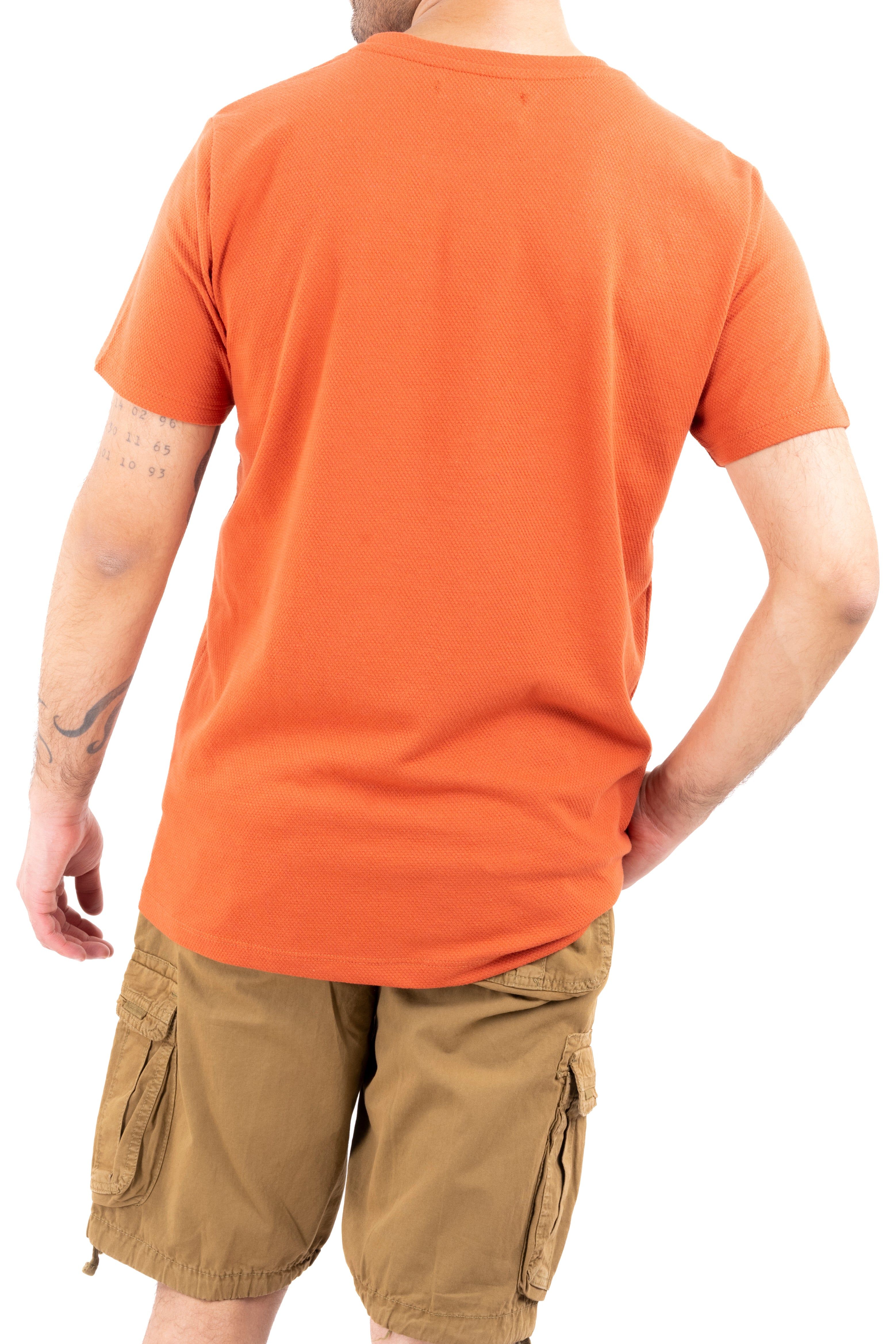 Playera cuello redondo textura waffle sold by Shasa product image thumbnail 3