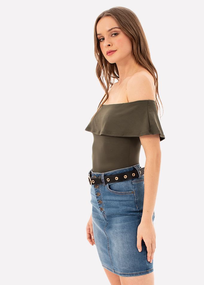 Bodysuit hombros descubiertos sold by Shasa product image thumbnail 2