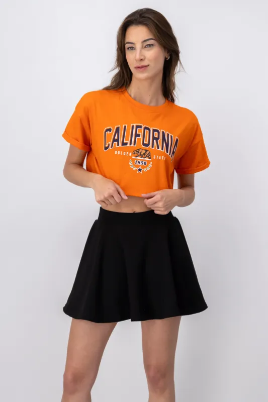 Playera Crop California sold by Shasa