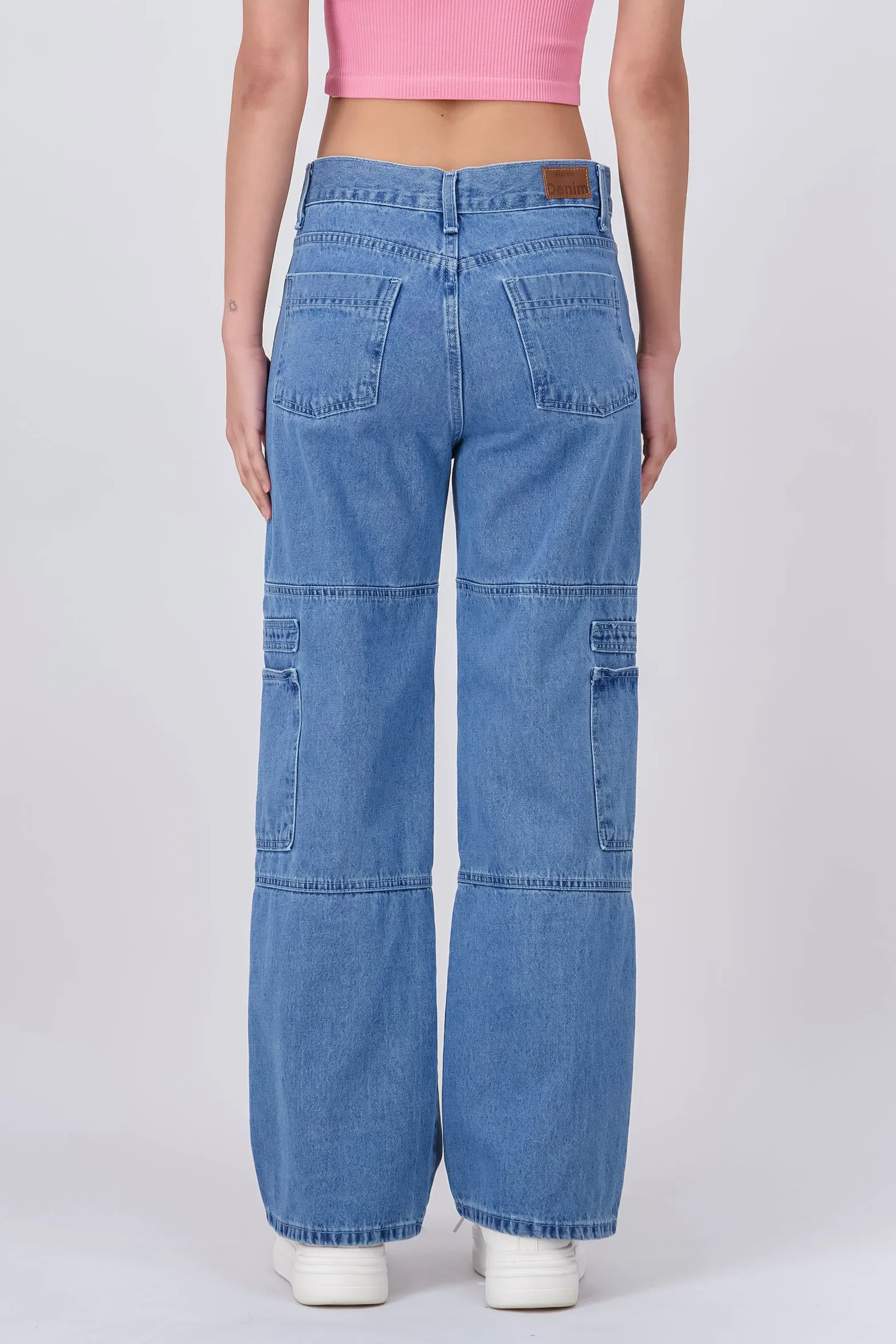 Jeans straight cargo sold by Shasa product image thumbnail 4