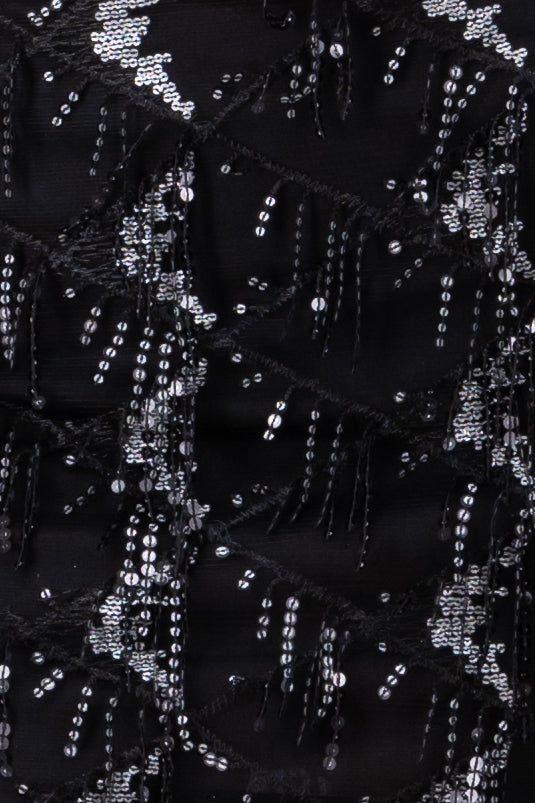 Falda mini flecos brillos sold by Shasa product image thumbnail 3