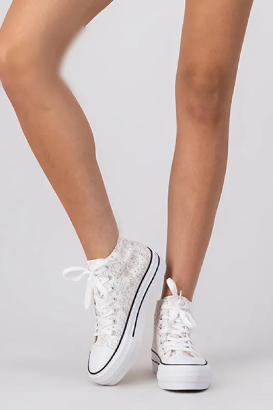 Tenis Botín Canvas Lunas sold by Shasa