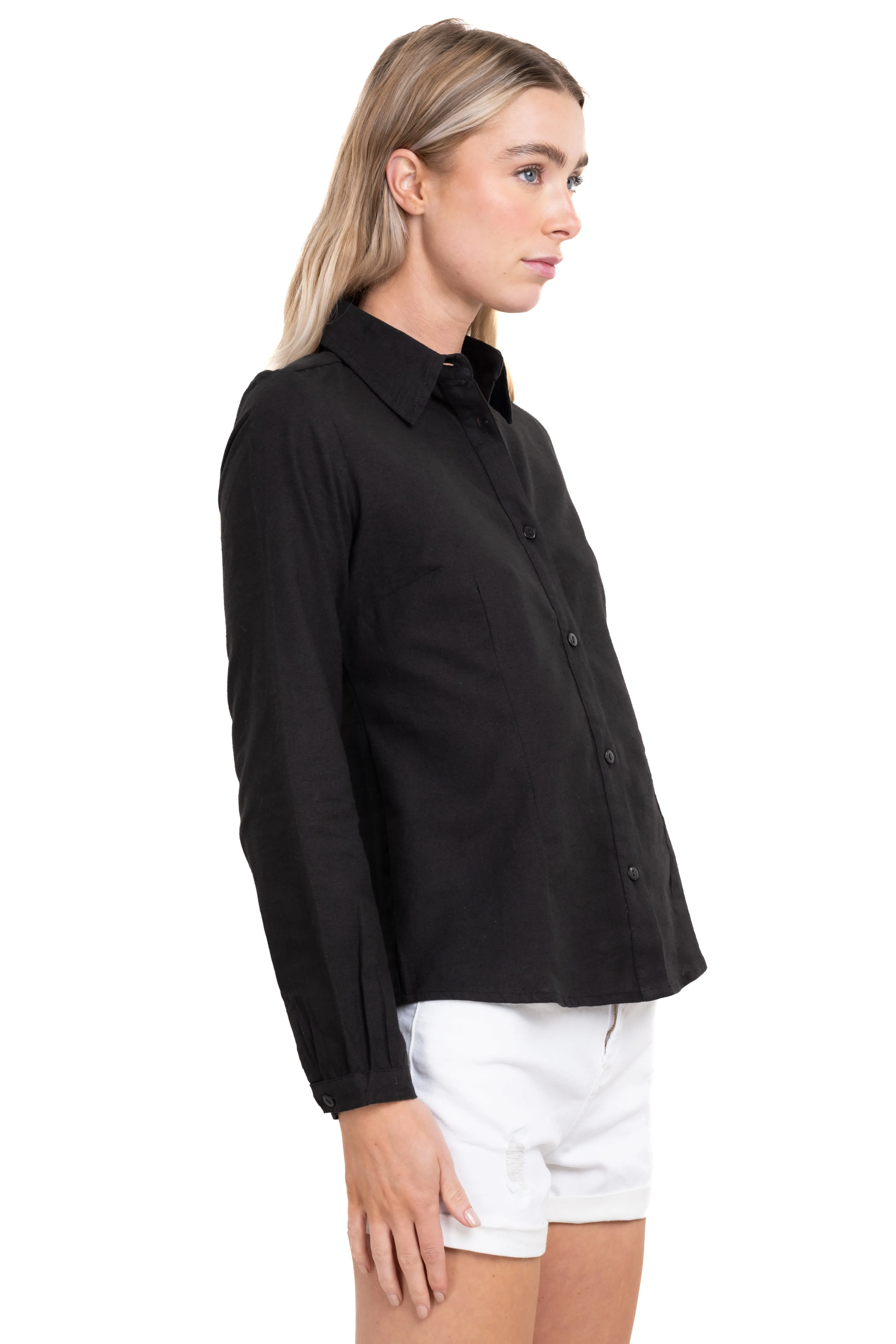 Camisa lisa manga larga sold by Shasa product image thumbnail 3