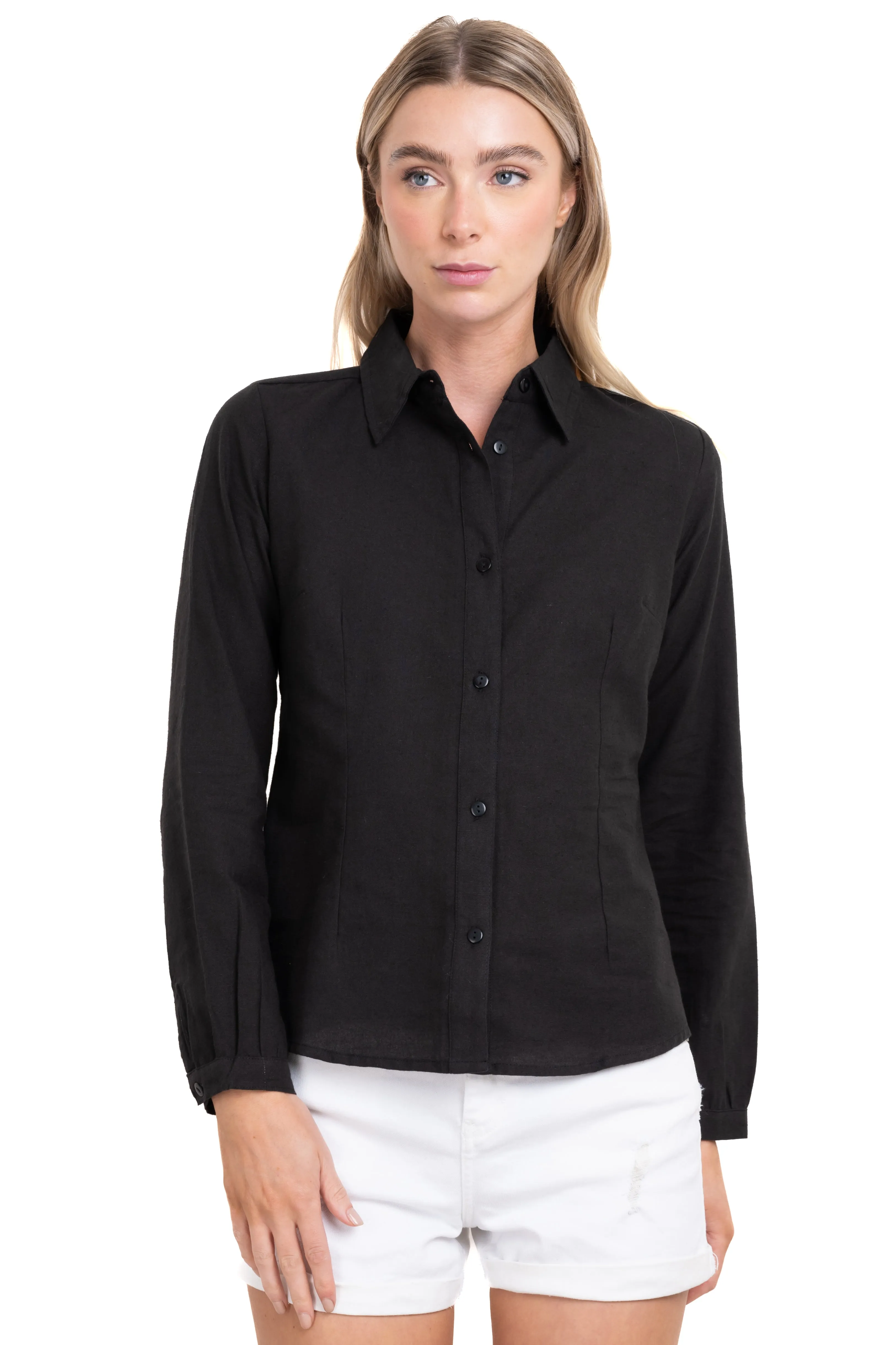 Camisa lisa manga larga sold by Shasa product image thumbnail 2