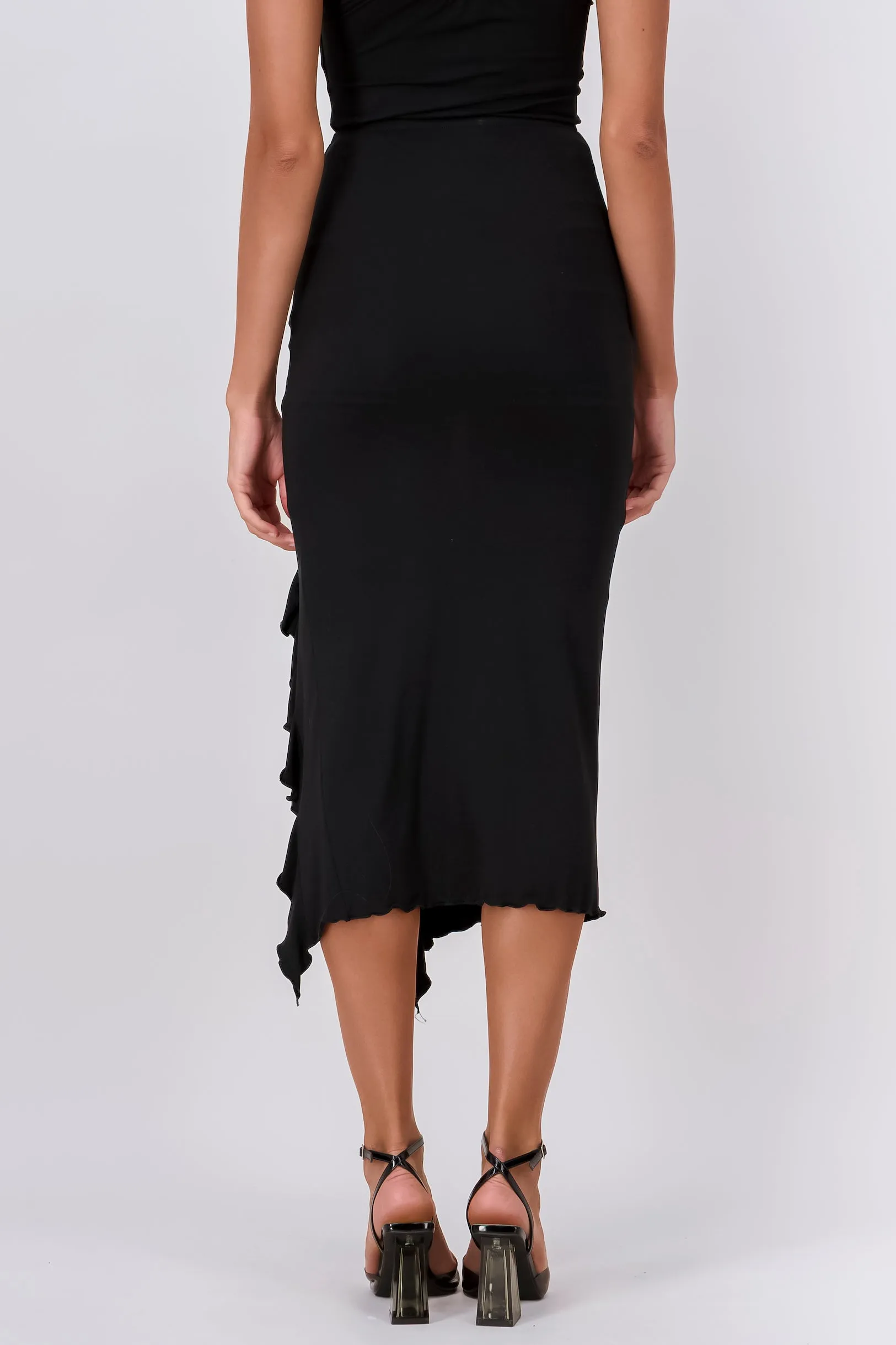 Falda Midi Detalle Abertura Olanes sold by Shasa product image thumbnail 4