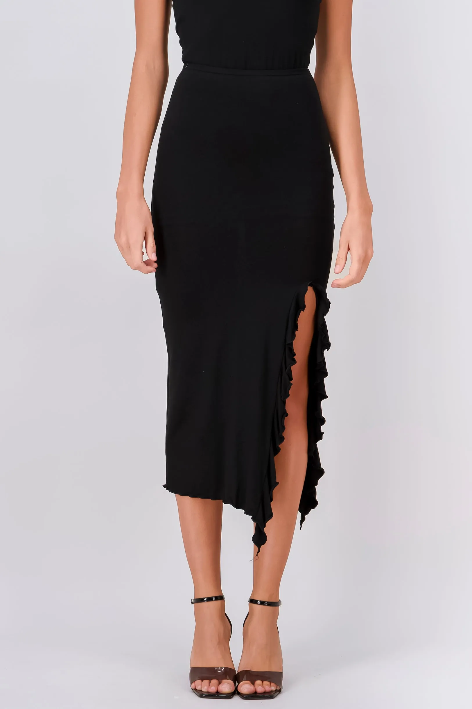 Falda Midi Detalle Abertura Olanes sold by Shasa product image thumbnail 2