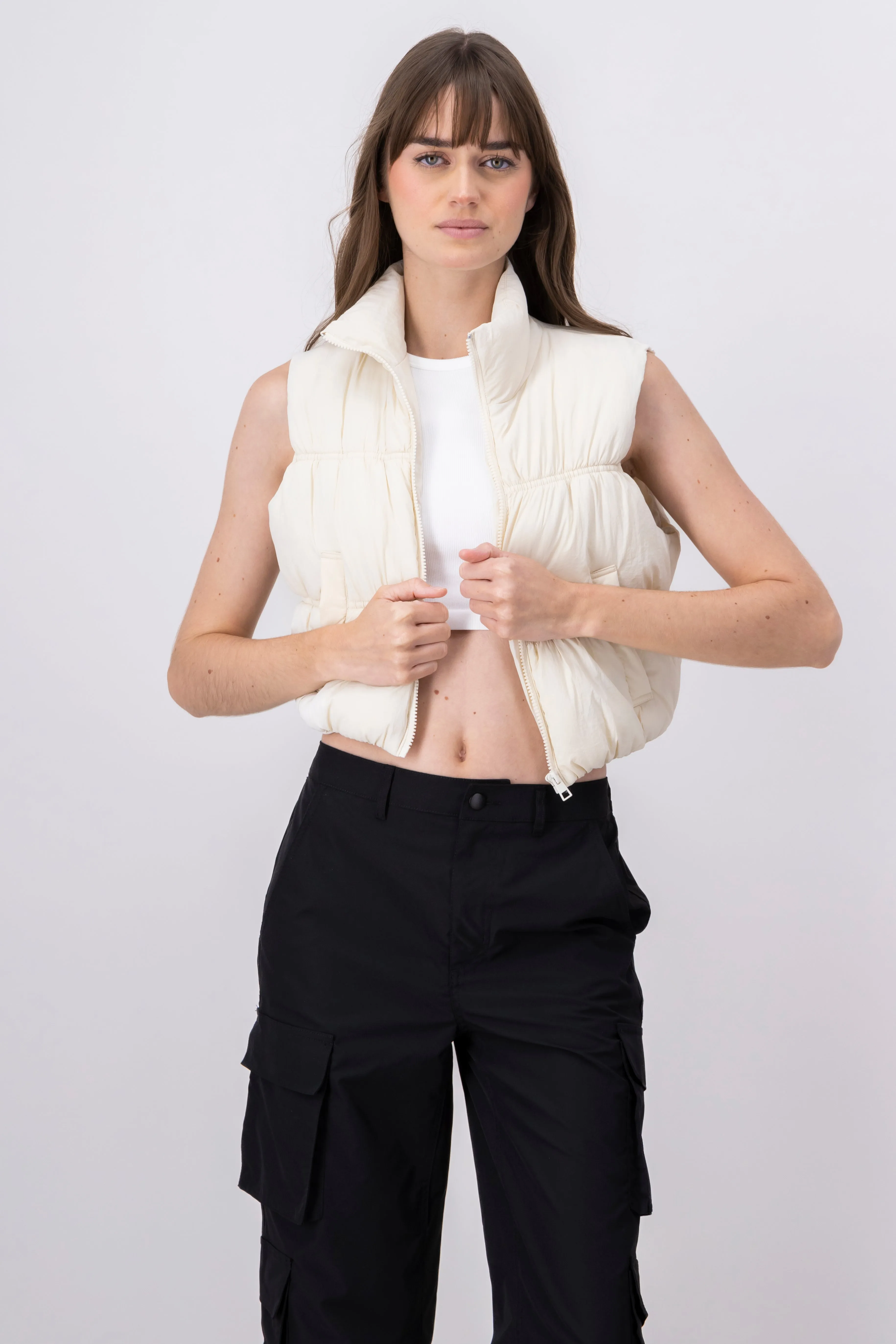 Chaleco Capitonado Liso sold by Shasa