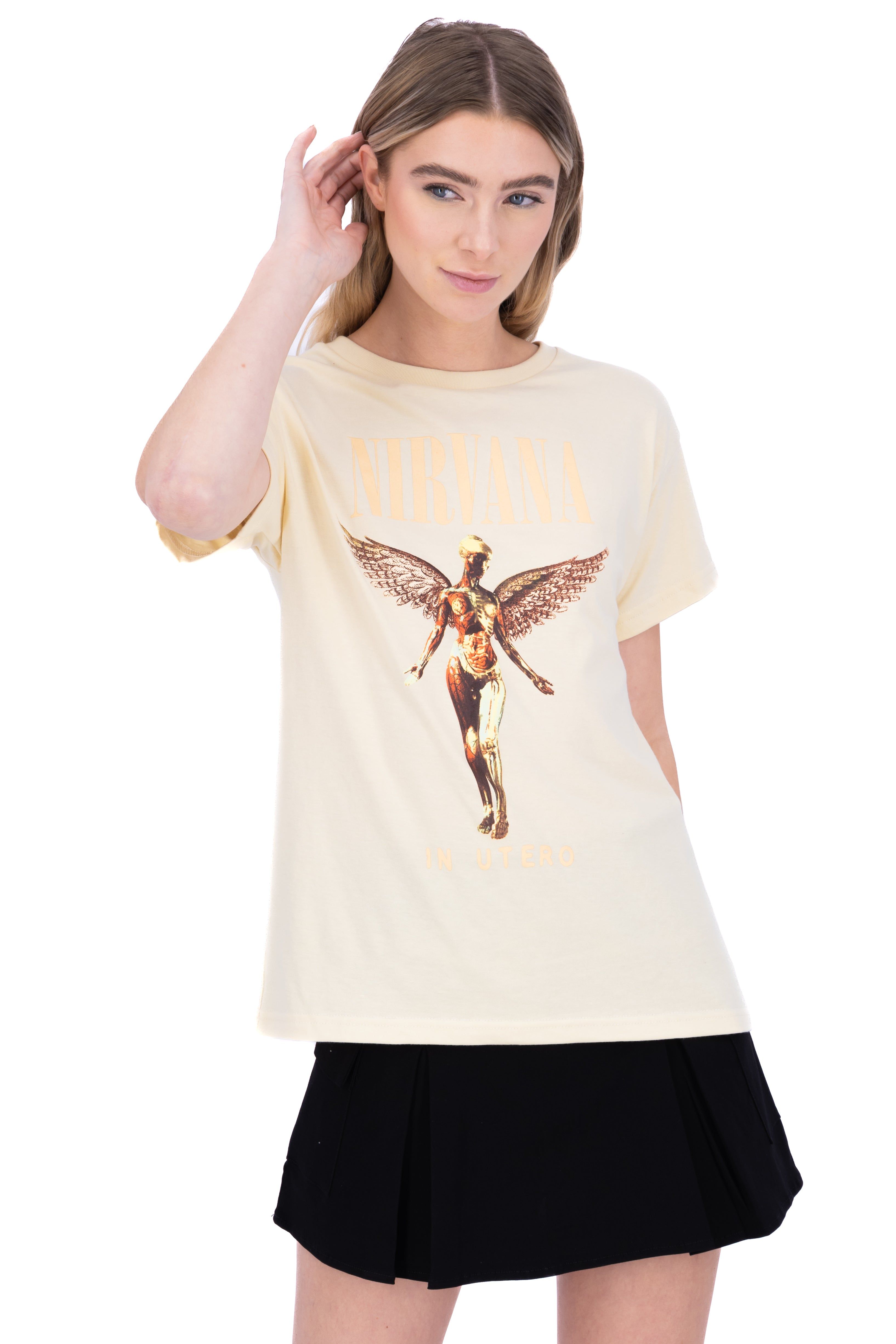 Playera Nirvana manga corta sold by Shasa