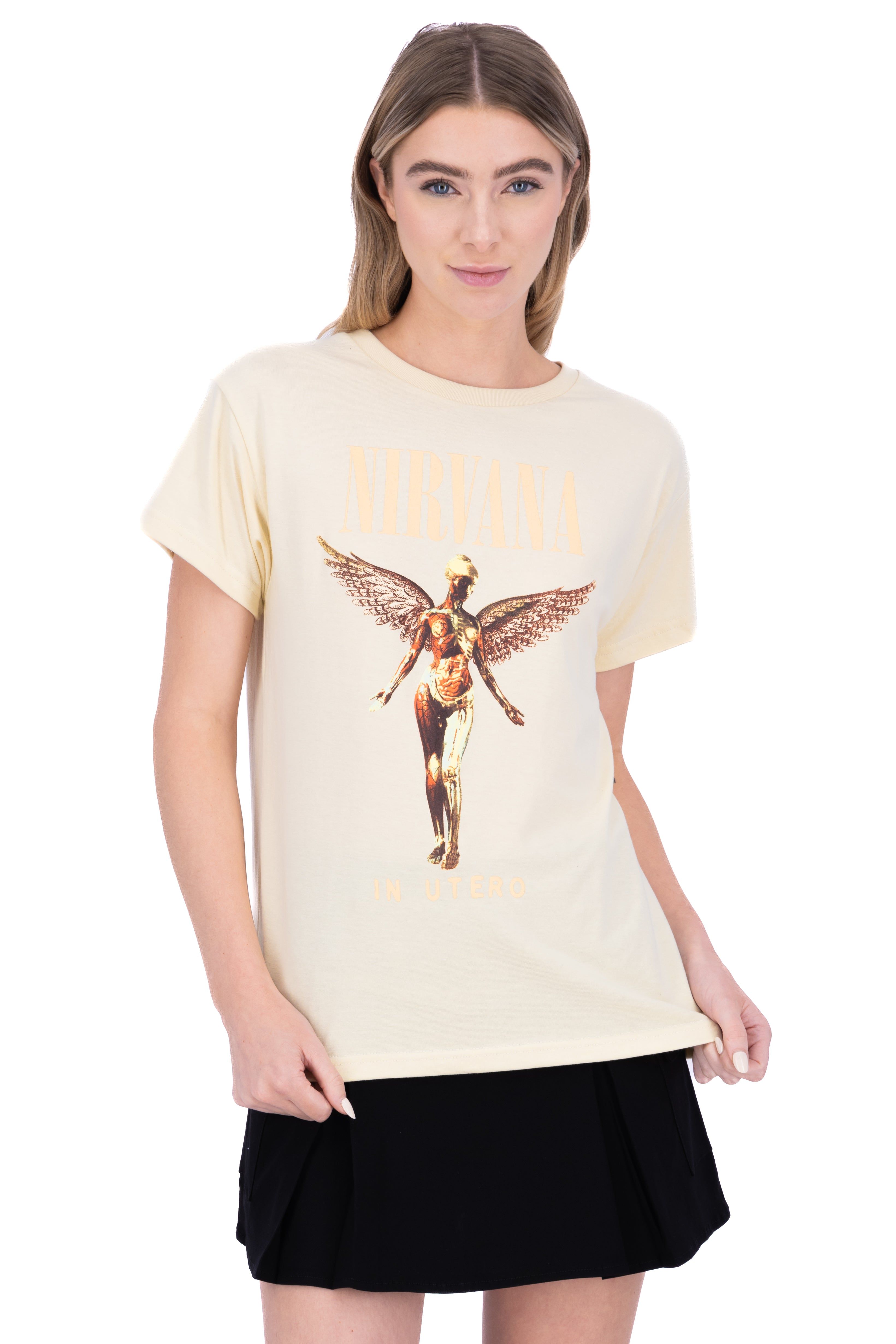 Playera Nirvana manga corta sold by Shasa product image thumbnail 2
