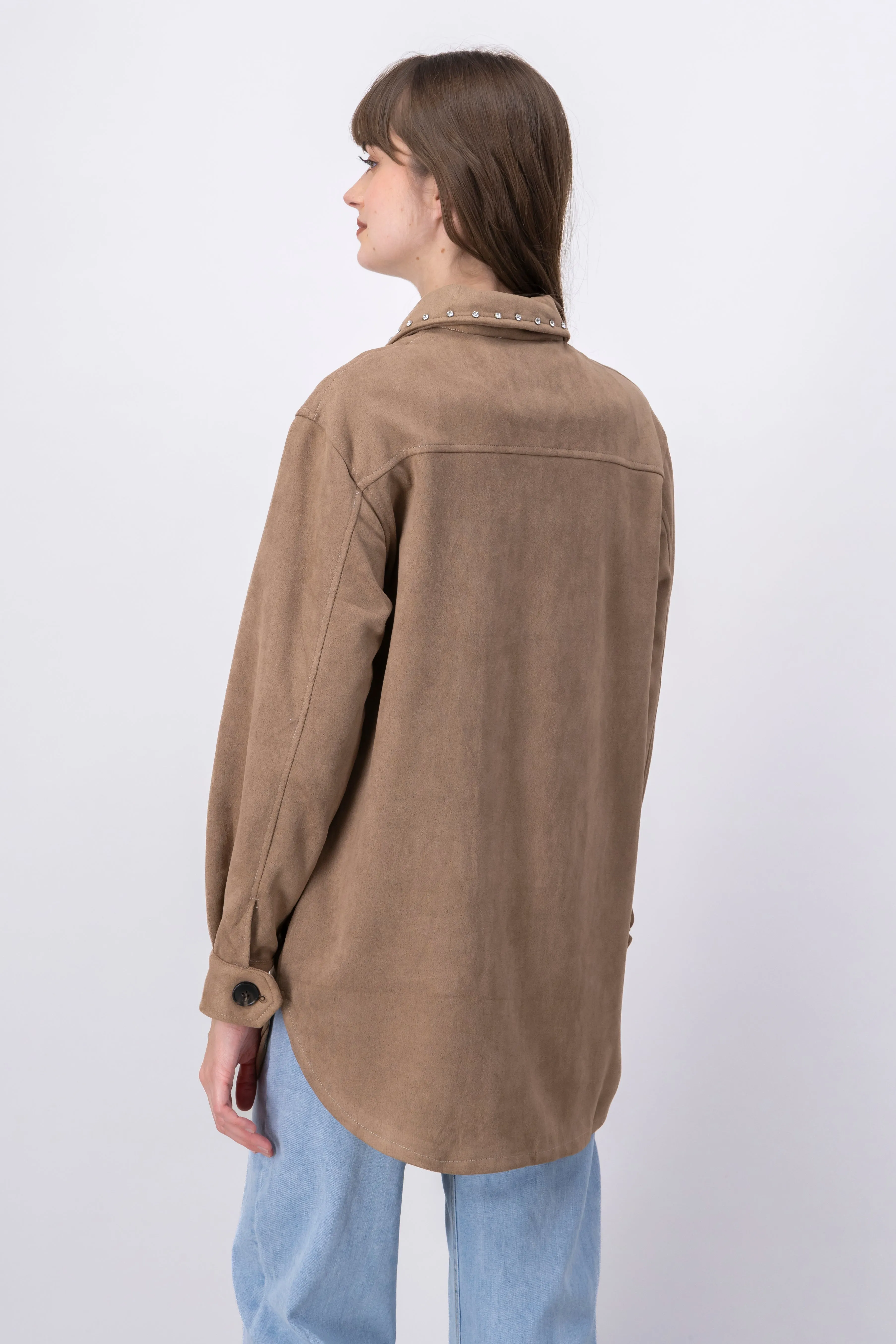 Shacket larga detalle brillos bolsas sold by Shasa product image thumbnail 4