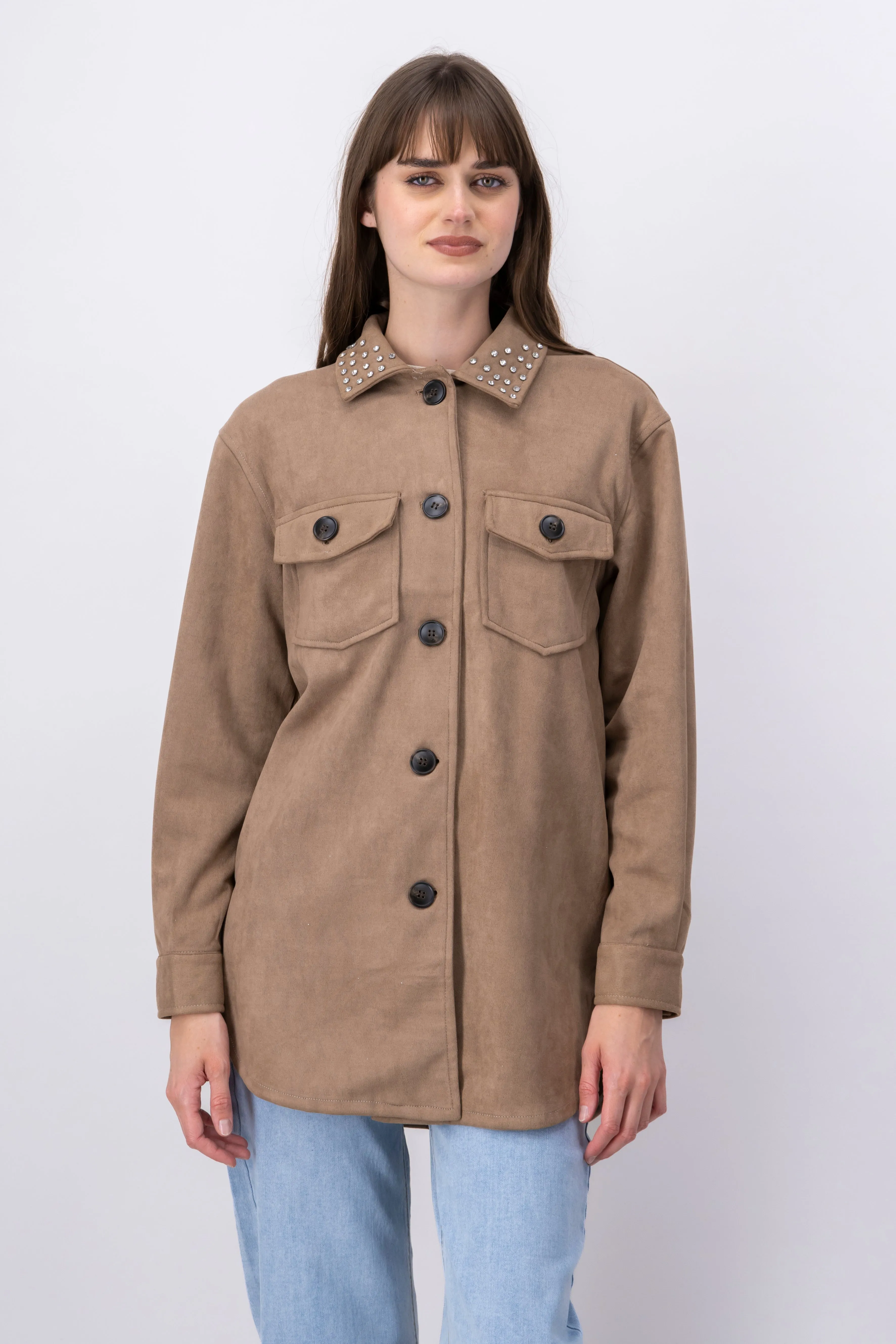 Shacket larga detalle brillos bolsas sold by Shasa product image thumbnail 2