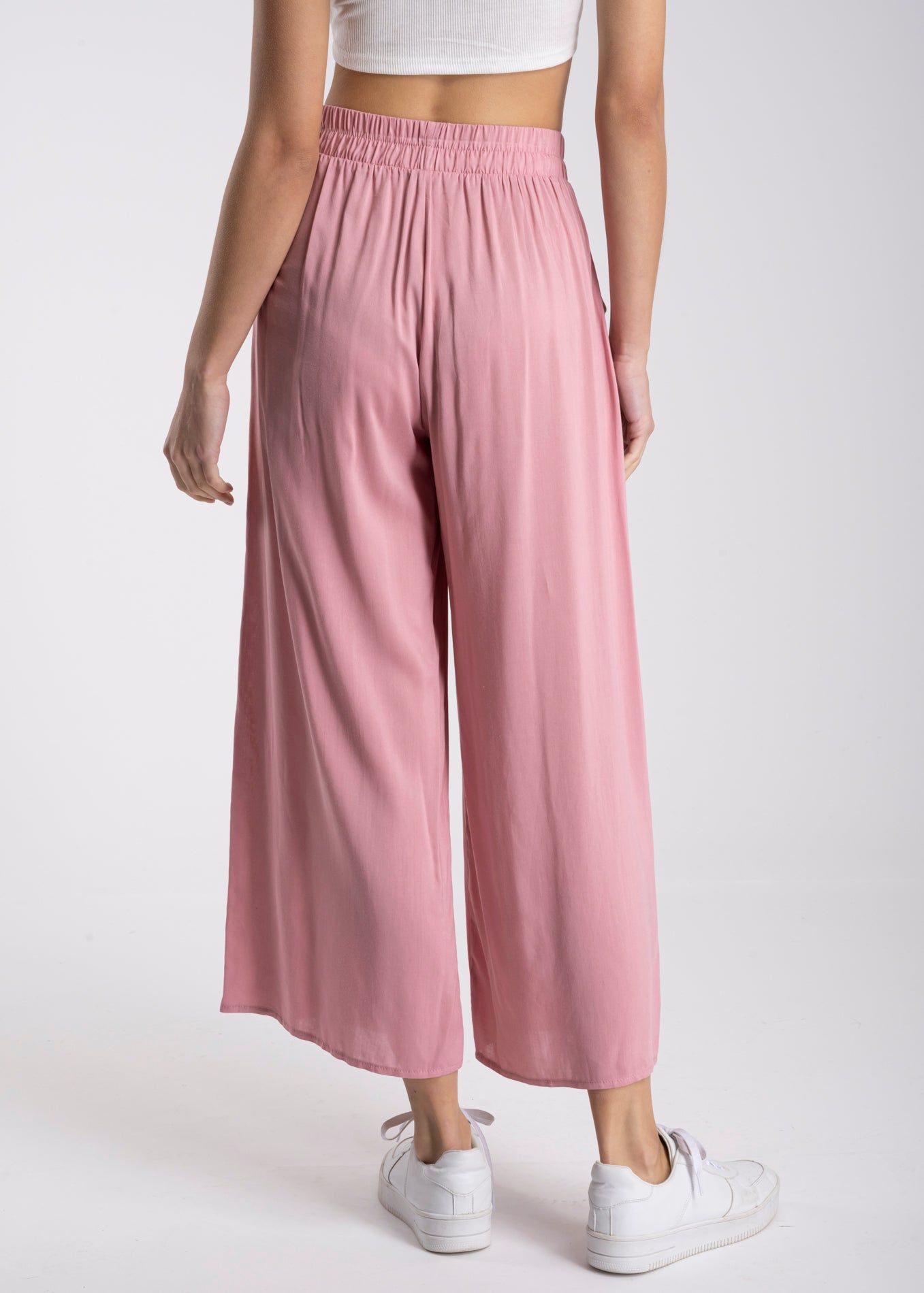 Pantalón Wide Leg Cintura Alta Fruncida sold by Shasa product image thumbnail 4