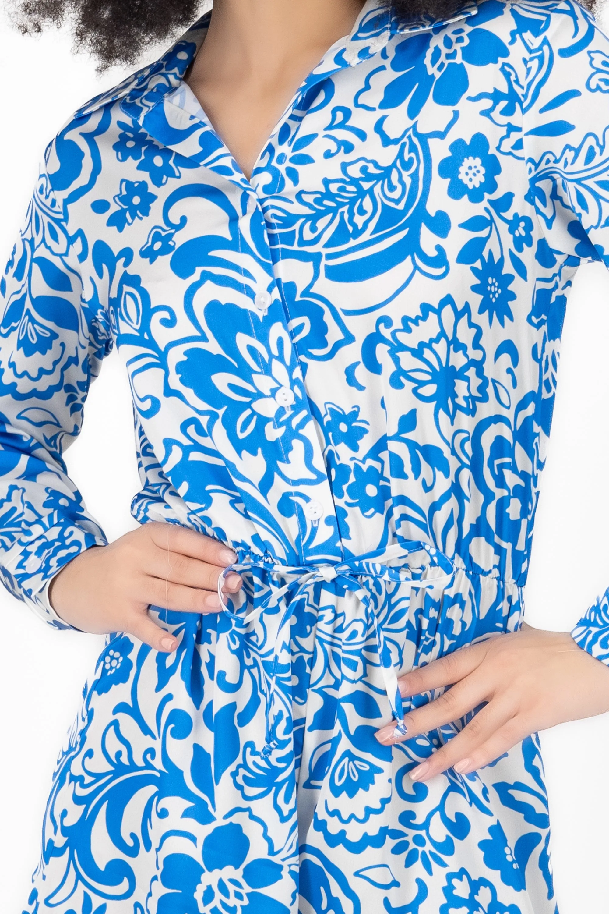 Romper manga larga estampado flores sold by Shasa product image thumbnail 5