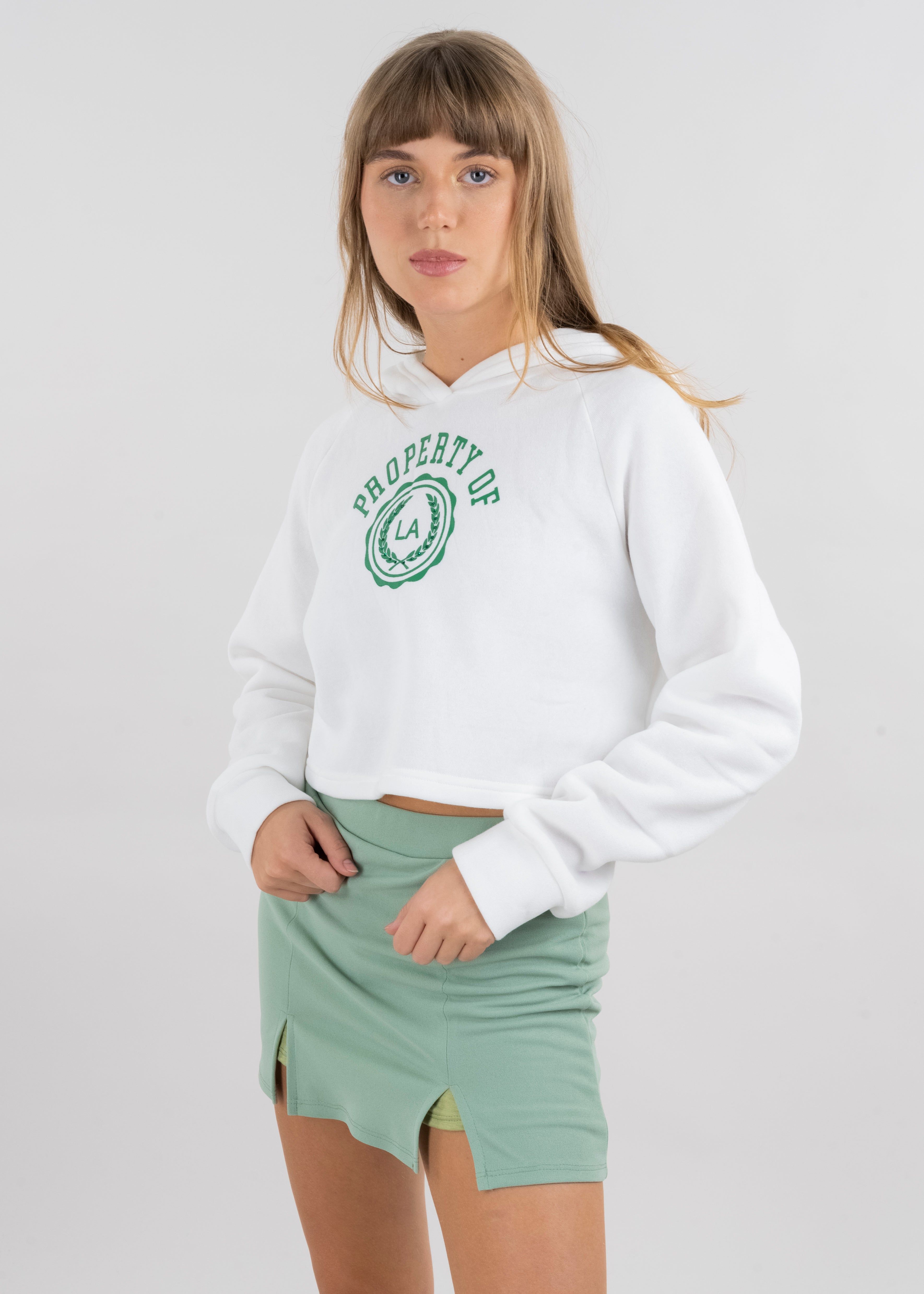 Sudadera Crop Estampado Brillos sold by Shasa