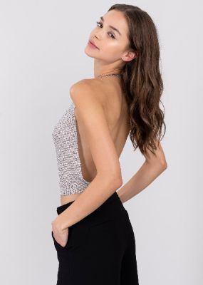 Top brillos halter sold by Shasa