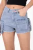 Short denim multi bolsas cargo sold by Shasa