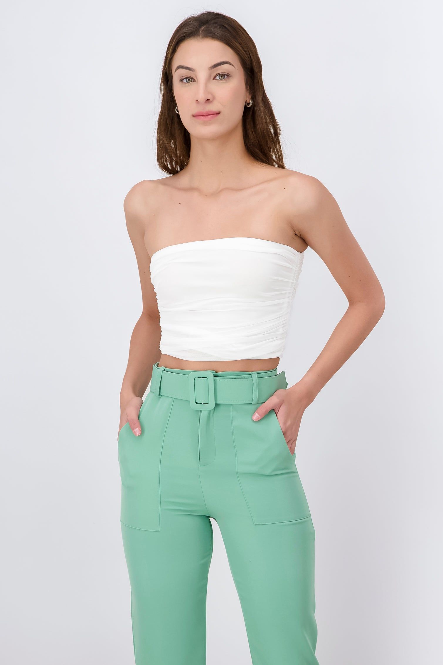 Top Tubo Mesh Fruncido sold by Shasa product image thumbnail 2