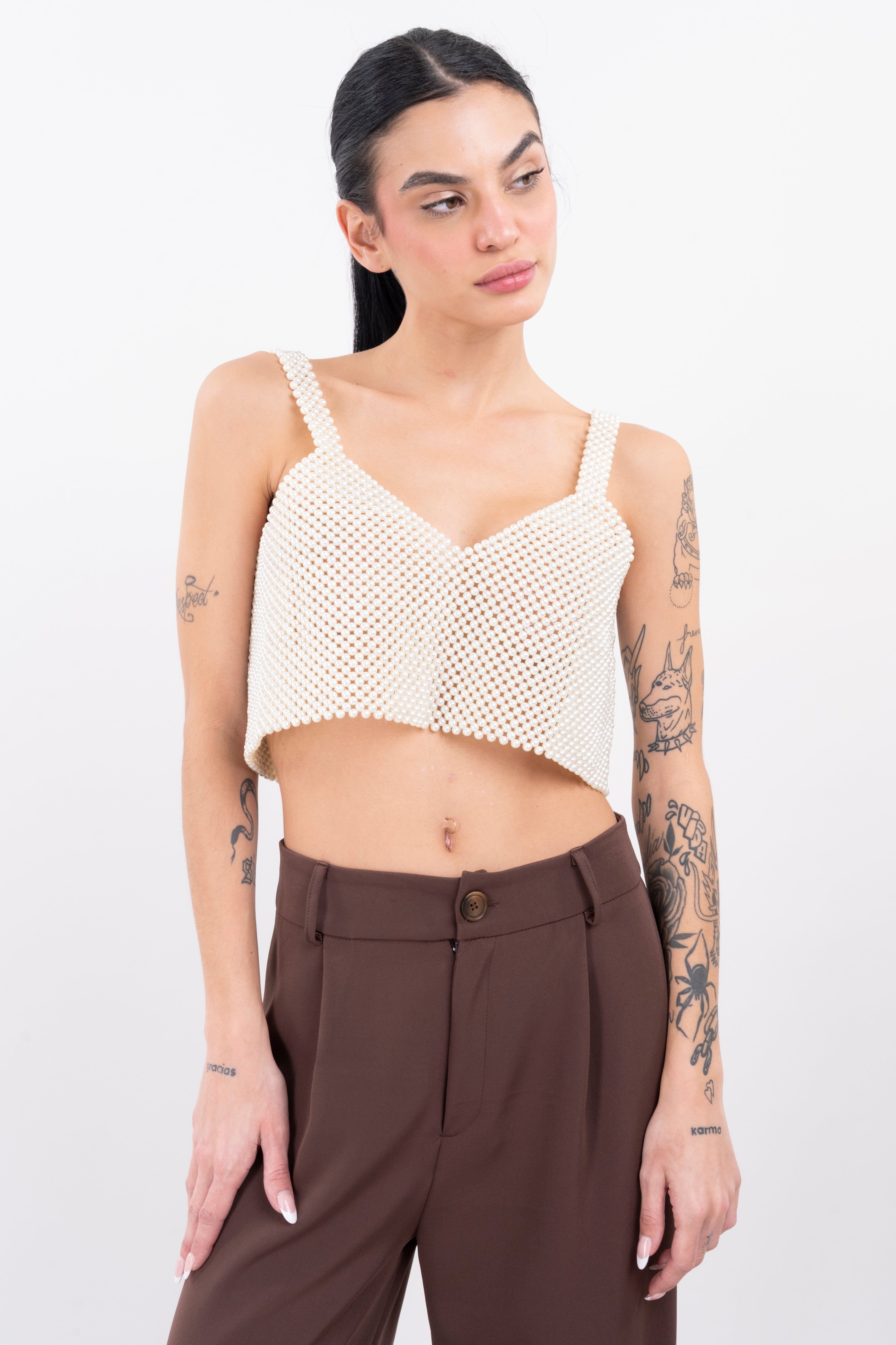 Top tirantes perlas sold by Shasa