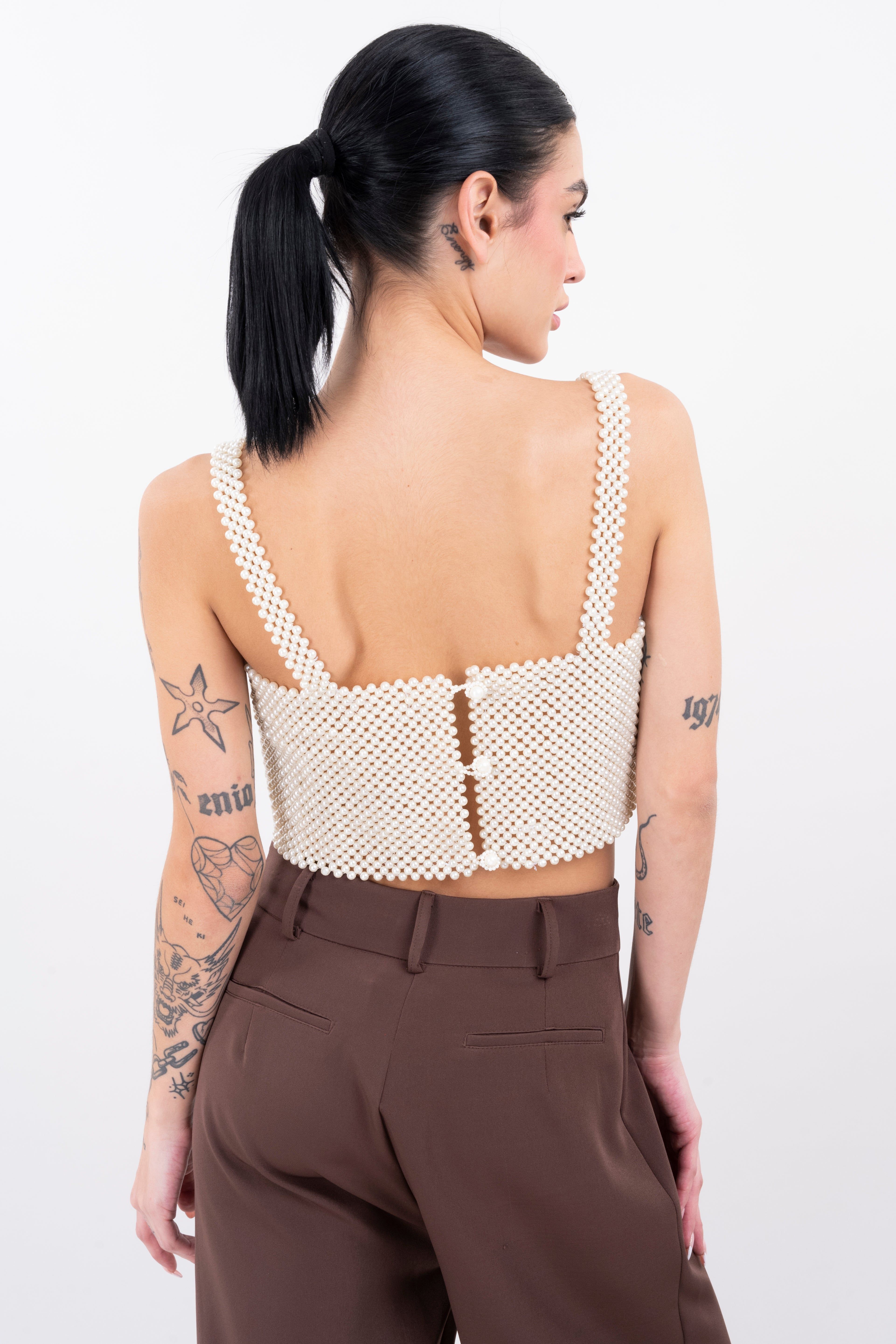Top tirantes perlas sold by Shasa product image thumbnail 4