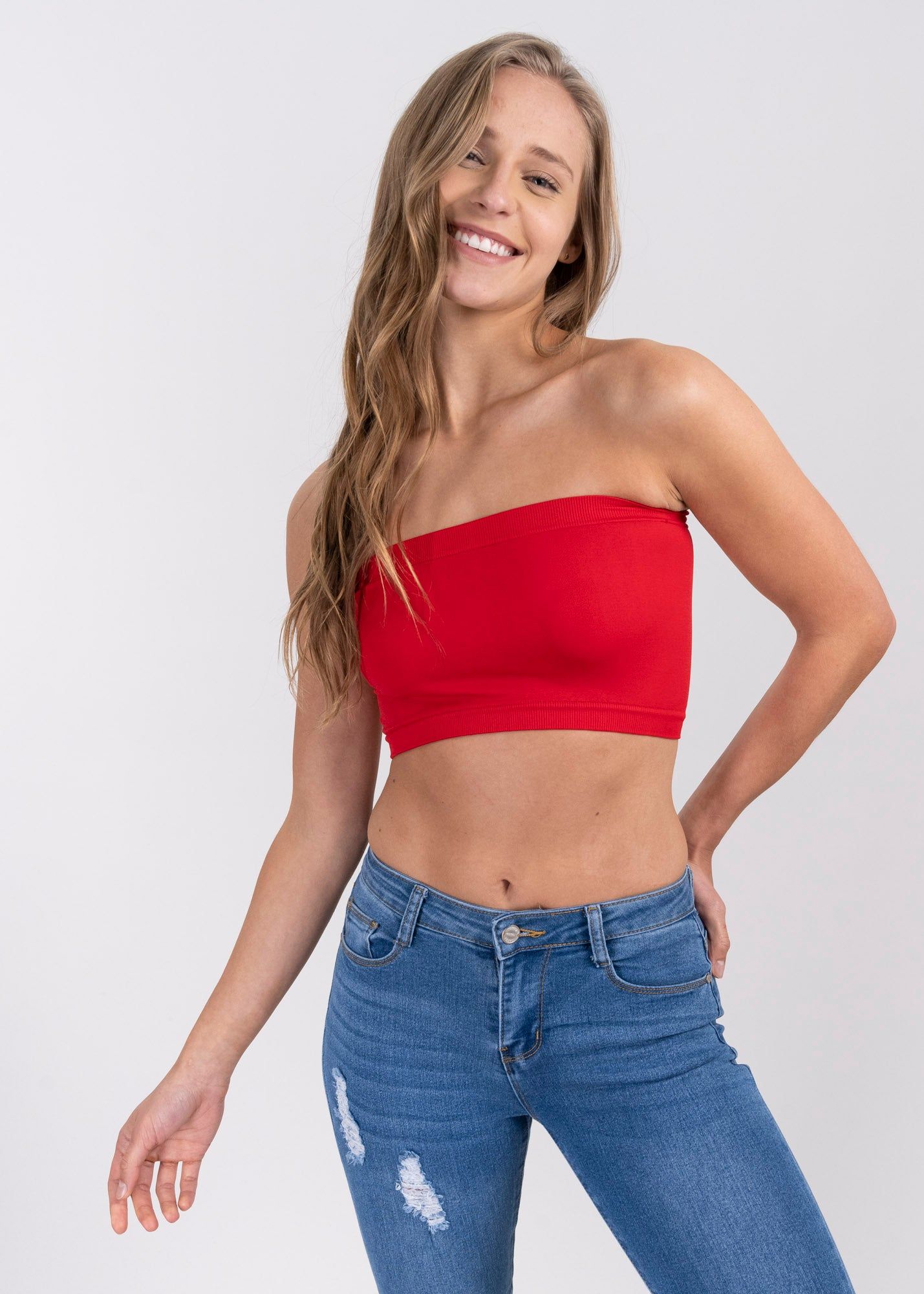 Top tubo liso sold by Shasa