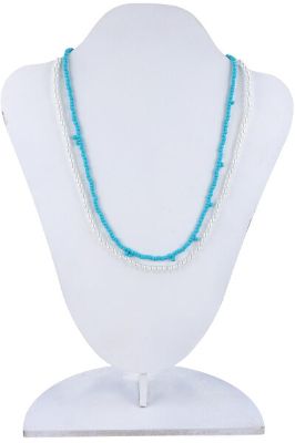 Collar 2 Lineas Beads Perlas sold by Shasa
