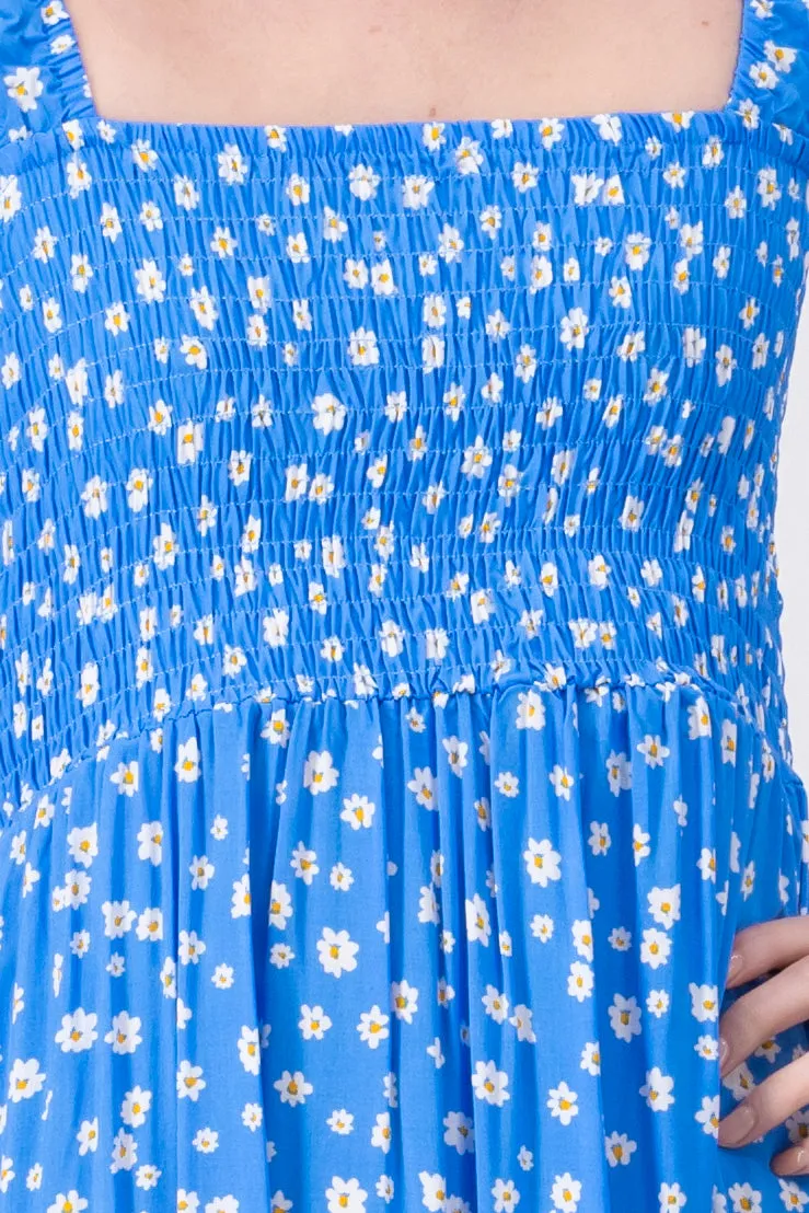 Vestido Midi Flores Smock sold by Shasa product image thumbnail 5